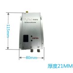 Vendite calde Mini FPV Video mittente 1.5Ghz 5W VTX Wireless Video Audio ricevitore trasmettitore 5000mW a lungo raggio Drone telecamera RC FPV